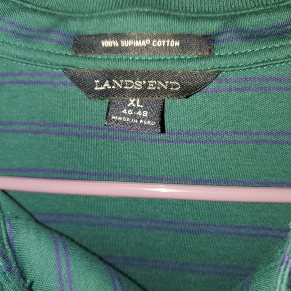 Land’s End long sleeved Polo SZ XL - Picture 4 of 4